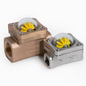 Schauglasanzeiger mit Rotor